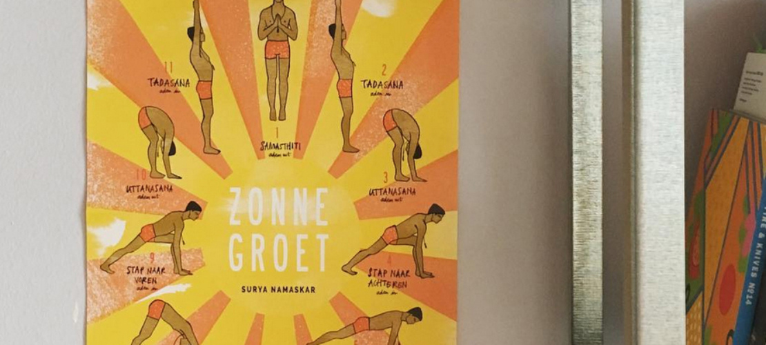 Nu in het magazine: Zonnegroet-poster