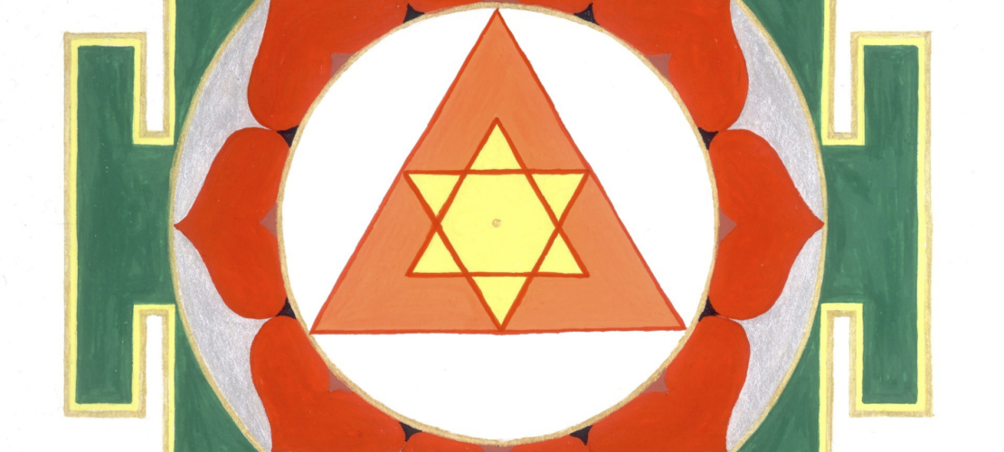 Speciaal voor jou: yantra kleurplaat