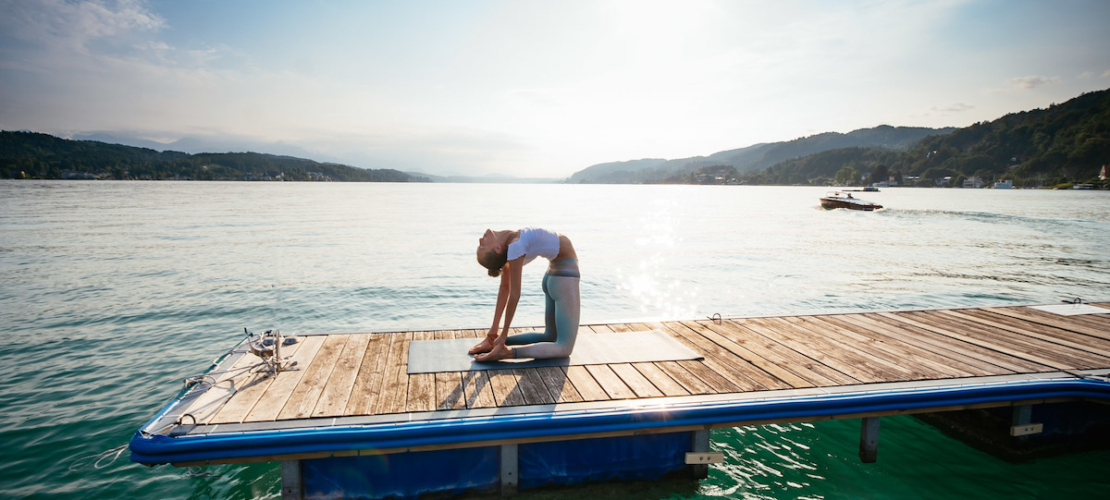 Yoga aan het water: dit zijn de mooiste plekken in Oostenrijk