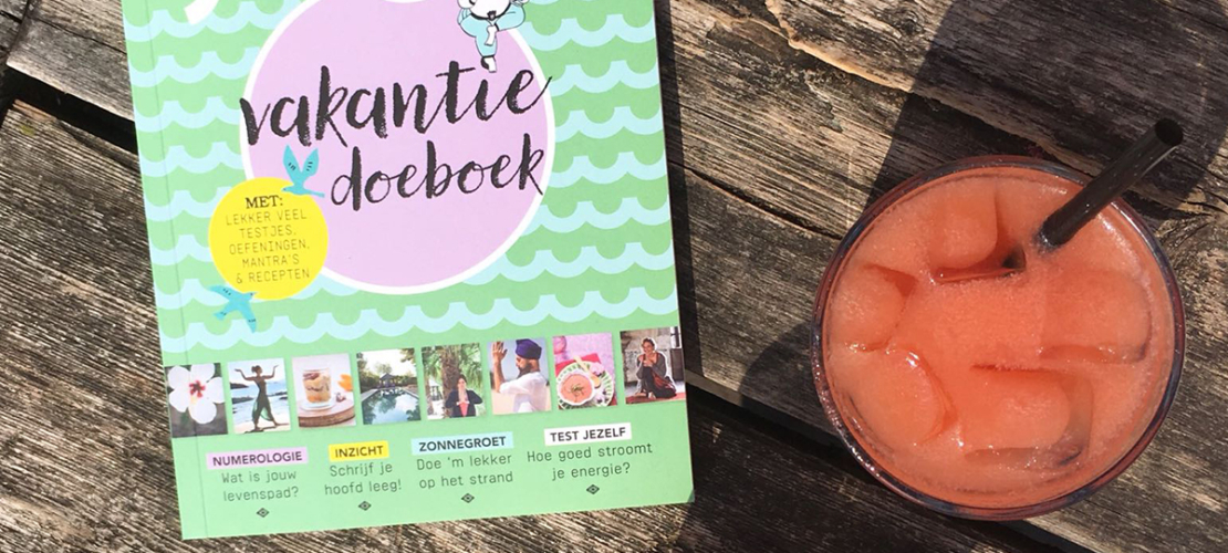 Nu in de winkel: vakantie doeboek